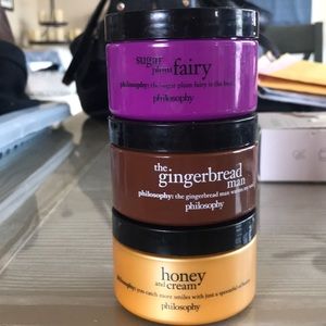 3 Philosophy body butter 4oz each